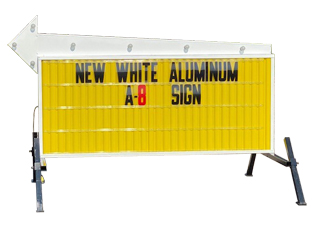 MODEL-A-8 WHITE ALUMINUM YELLOW