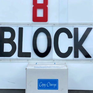 8 inch Block Style Flexible Sign Letters